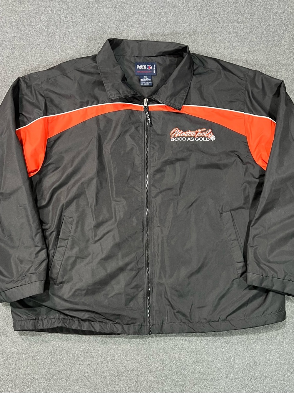 Matco Tools Gold As Gold Fleece Lined Lightweight Jacket Size 3XL Mechanic SAE